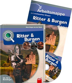 Set: Leselauscher Wissen: Ritter und Burgen (inkl. CD)