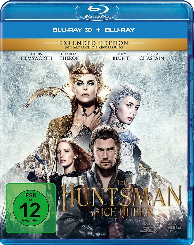 The Huntsman & the Ice Queen [Blu-ray 3D, Extended Edition] 3D Blu-ray Disc