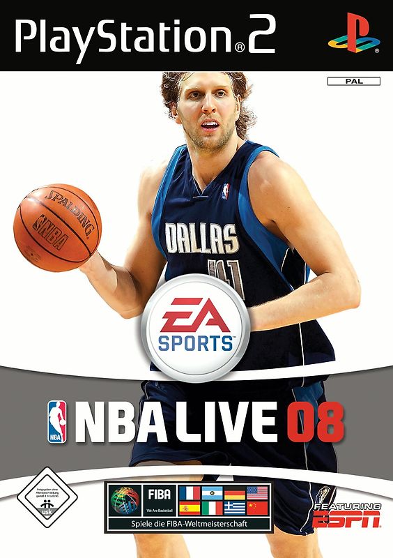 NBA Live 08 PlayStation 2