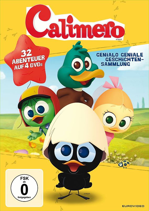 Calimero - Genialo geniale Geschichtensammlung [4 Discs] DVD