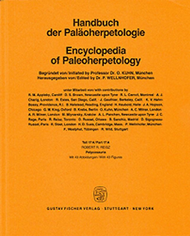 Handbook of Paleoherpetology / Pelycosauria