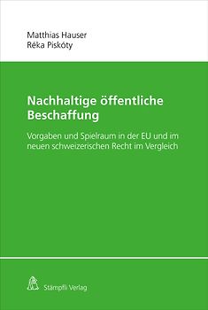 Nachhaltige öffentliche Beschaffung