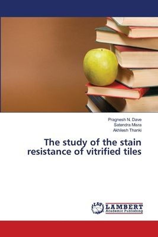 The study of the stain resistance of vitrified tiles