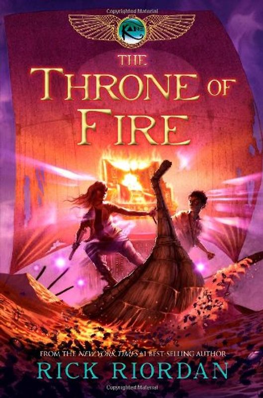 The Kane Chronicles, The, Book Two: Throne of Fire - Rick Riordan
