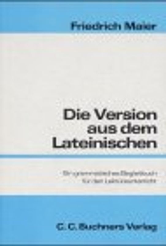 Die Version aus dem Lateinischen