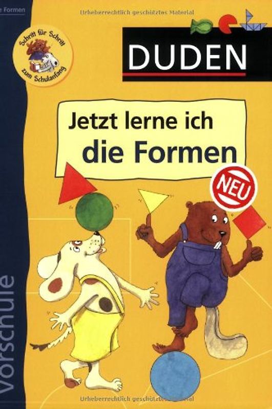 Jetzt lerne ich die Formen