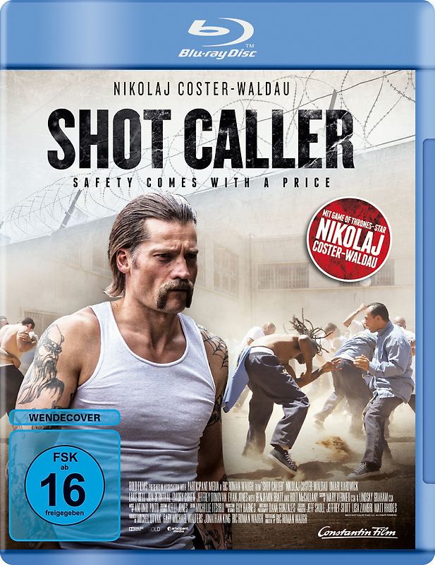 Shot Caller Blu-ray Disc