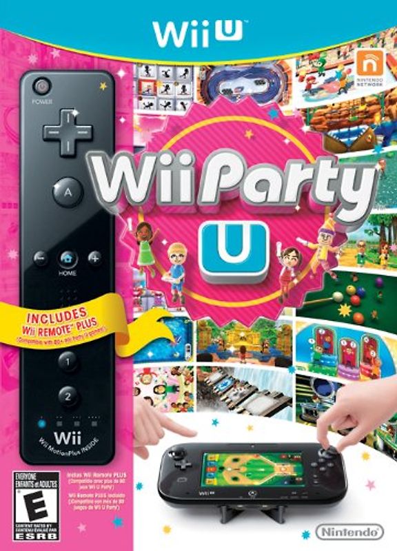 Wii Party U Remote Plus WiiU Nintendo Wii U