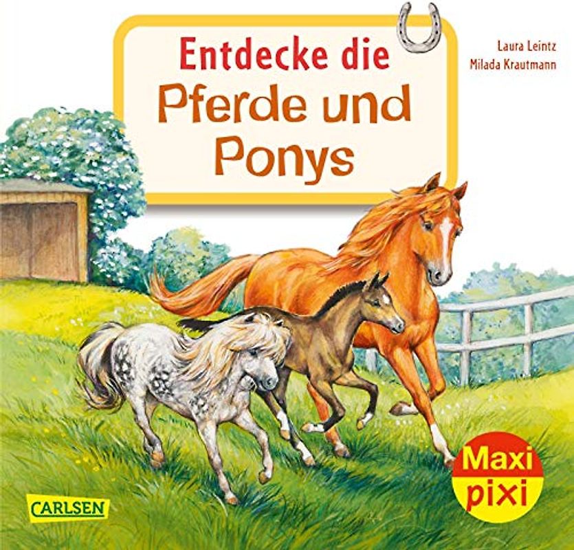 Maxi Pixi 342: VE 5: Entdecke die Pferde und Ponys (5 Exemplare) (342)
