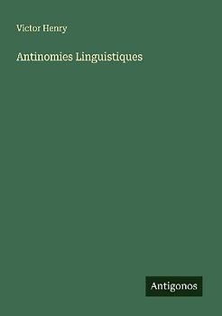 Antinomies Linguistiques