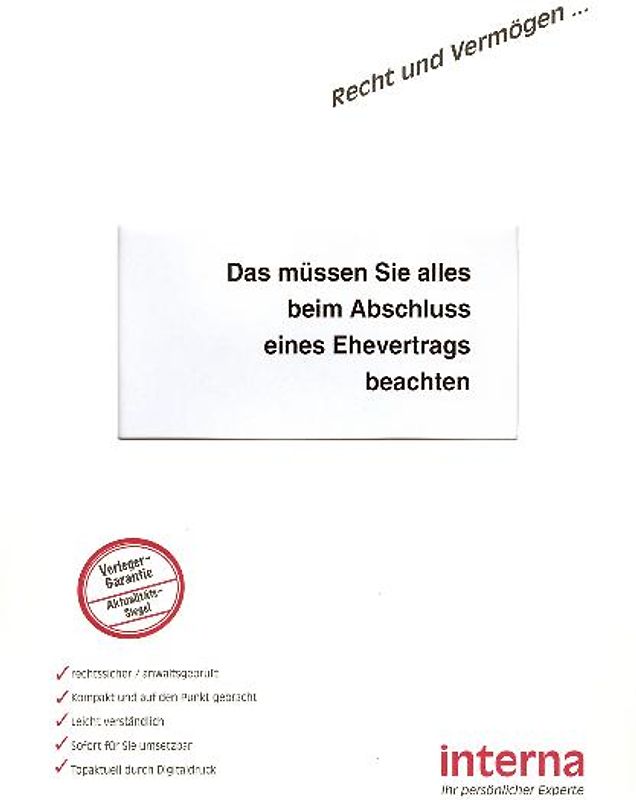 Das müssen Sie alles beim Abschluss eines Ehevertrags beachten