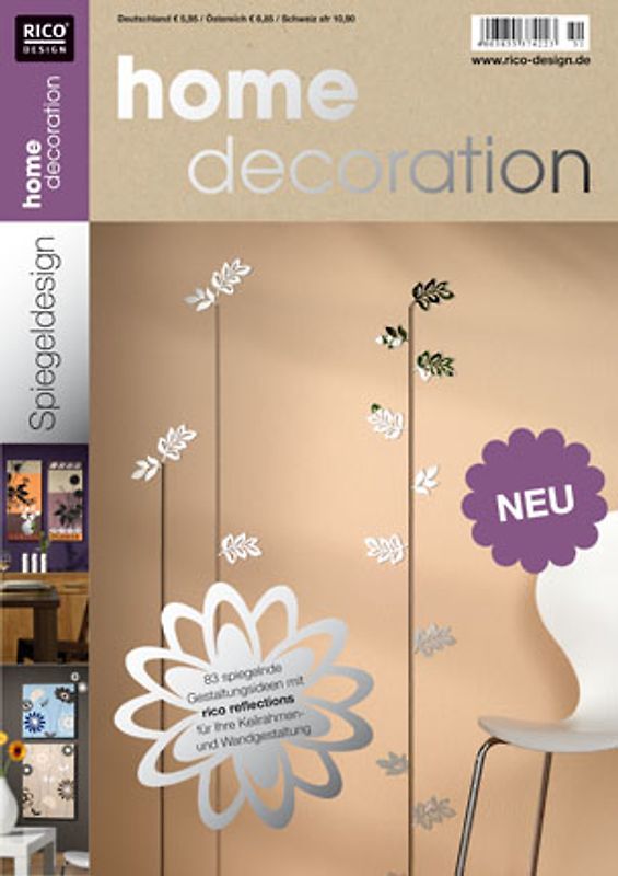 Reflections. Spiegelnde Gestaltungsideen mit rico reflections für Ihre Keilrahmen- und Wandgestaltung