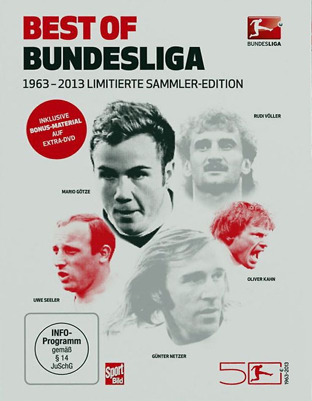 Best of Bundesliga 1963-2013: Offizielle Limitierte Sammler-Edition [7 DVDs] DVD