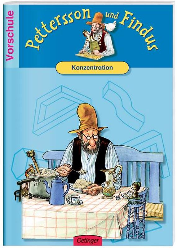 Pettersson & Findus.  Konzentration. Spielend leicht lernen - Vorschule