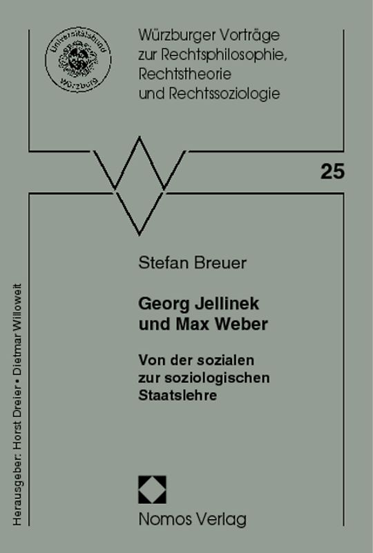 Georg Jellinek und Max Weber