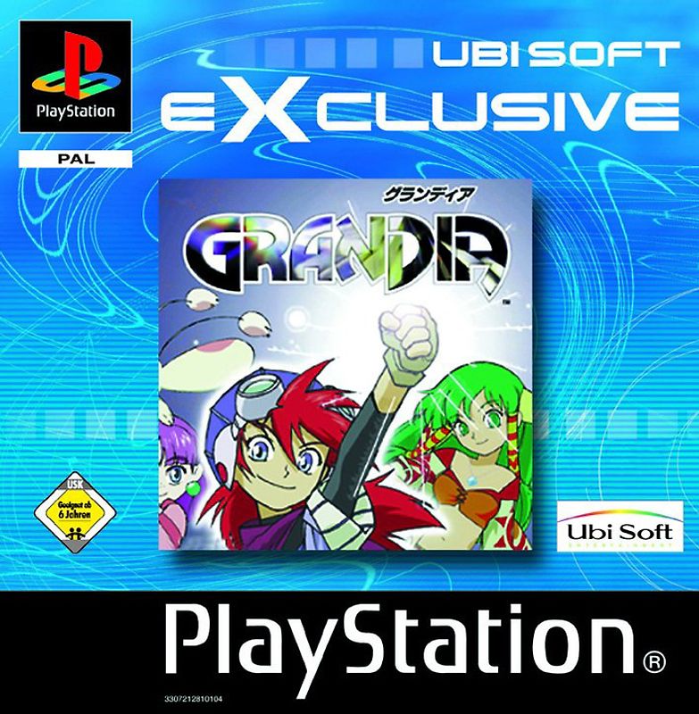 Grandia [ 2 CDs, Ubisoft eXclusive] PlayStation 1