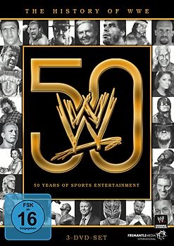 WWE - The History of WWE: 50 Years of Sports Entertainment [3 DVDs] DVD