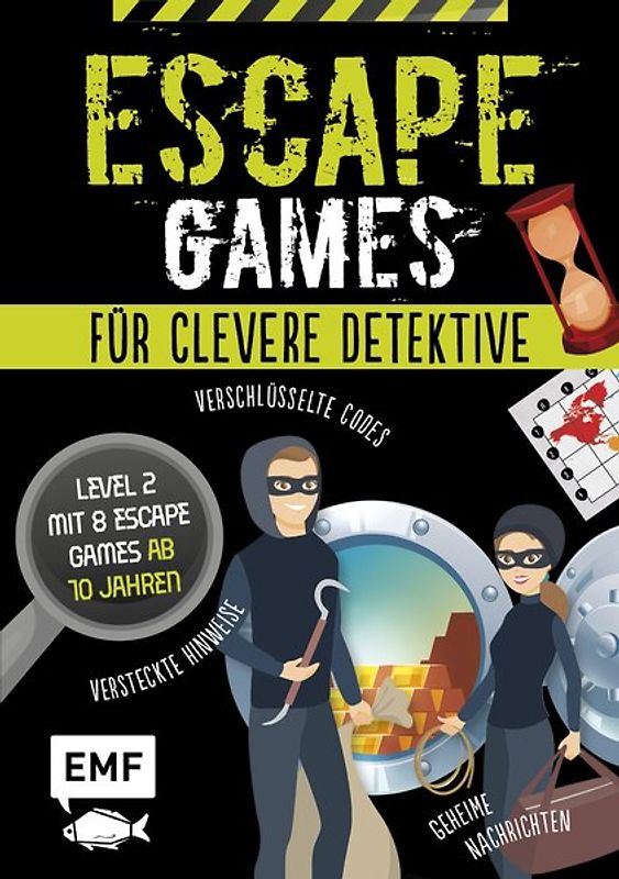 Escape Games Level 2 (grün) – Löse die Rätsel! – 10 Escape Games ab der 5. Klasse