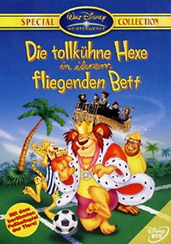 Die tollkühne Hexe in ihrem fliegenden Bett DVD