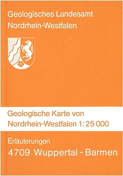 Geologische Karten von Nordrhein-Westfalen 1:25000 / Wuppertal-Barmen