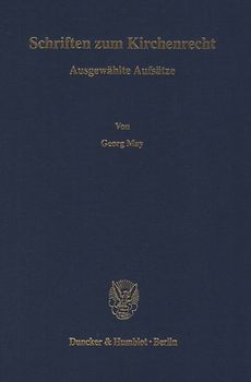 Schriften zum Kirchenrecht.
