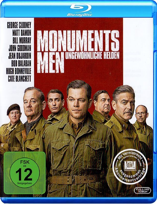 Monuments Men - Ungewöhnliche Helden Blu-ray Disc