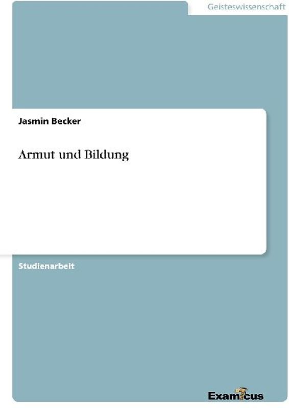 Armut und Bildung