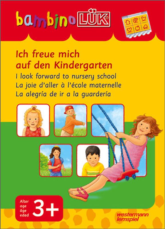 bambinoLÜK-Sets / bambinoLÜK-Set. Kasten + Übungsheft/e / 3 Jahre: Ich freu mich auf den Kindergarten