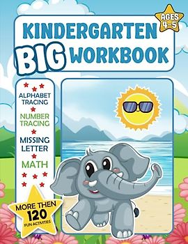 Engage and Excel: Fun-Filled Kindergarten Workbook for Kids, Packed with Exciting Activities for Early Learning Success