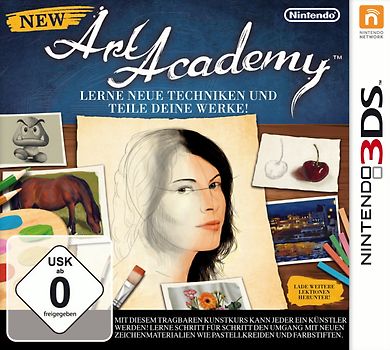 New Art Academy: Lerne neue Techniken und teile Deine Werke Nintendo 3DS