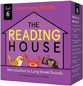 The Reading House Set 6: Introduction to Long Vowel Sounds