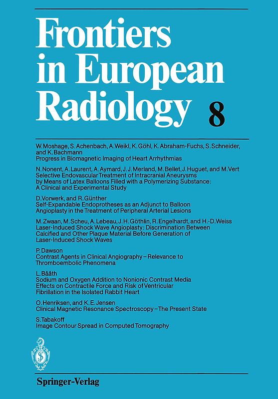 Frontiers in European Radiology