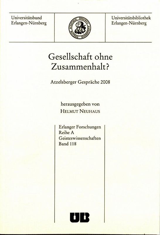Gesellschaft ohne Zusammenhalt?