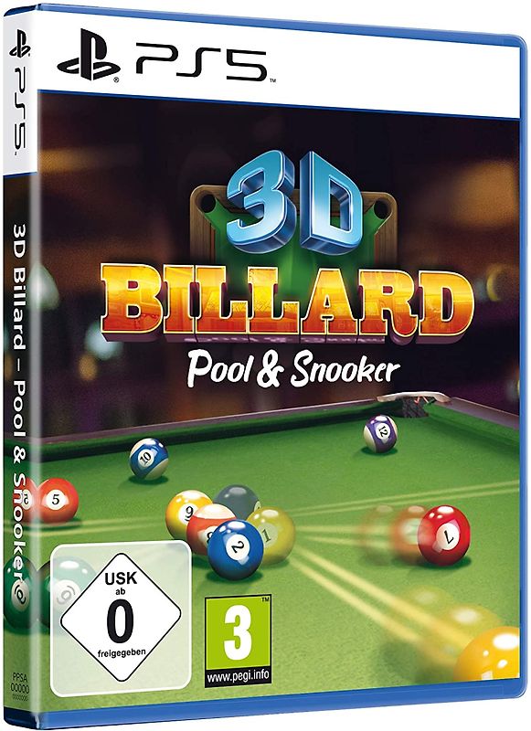 3D Billard - Billard & Snooker f&uuml;r die ganze Familie PlayStation 5
