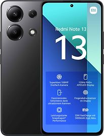 Xiaomi Redmi Note 13 Dual SIM 128GB middernacht zwart [6GB RAM versie] - refurbished