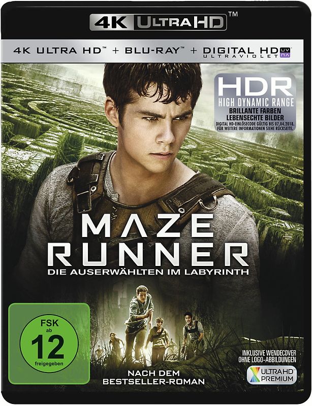 Maze Runner - Die Auserwählten im Labyrinth [inkl. Blu-ray] 4K Ultra HD Blu-ray