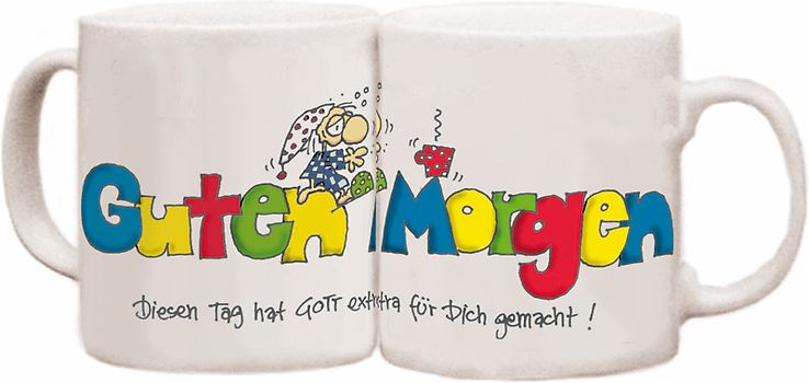 Mutmachtasse "Guten Morgen"