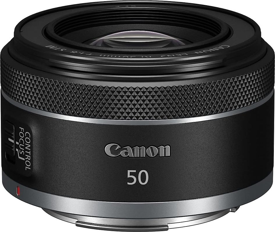 Canon RF 50 mm F1.8 STM 43 mm Filtergewinde (Canon RF Anschluss) schwarz