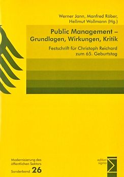 Public Management - Grundlagen, Wirkungen, Kritik