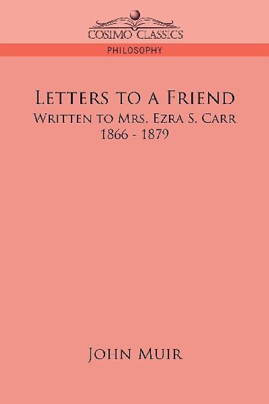 Letters to a Friend