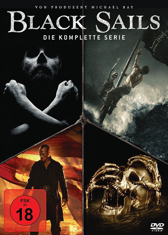Black Sails - Die komplette Serie [15 DVDs] DVD