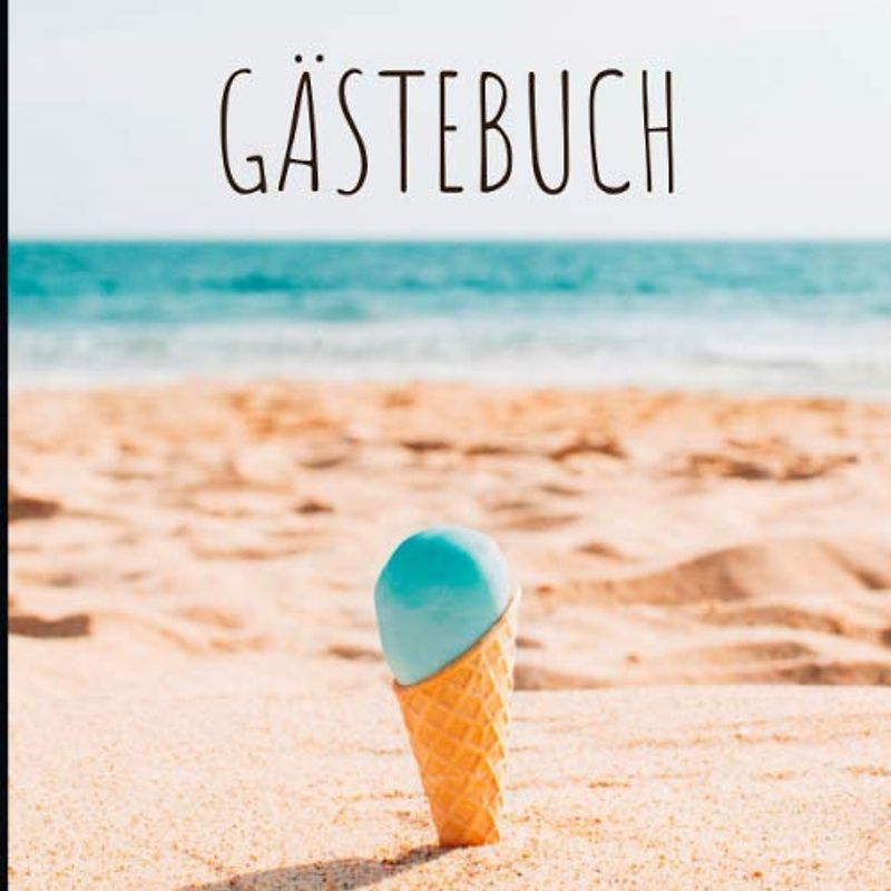 GÄSTEBUCH FERIENWOHNUNG: Gästebuch quadratisch - Ferienwohnung oder im Hotel - Ferienwohnungen - Pensionen / Hotels für Urlaubsgäste - Ostsee / Nordsee