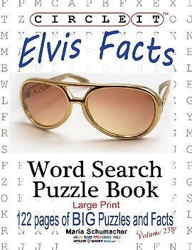Circle It, Elvis Facts, Word Search, Puzzle Book