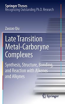 Late Transition Metal-Carboryne Complexes