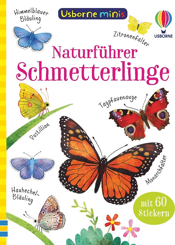 Usborne Minis Naturführer: Schmetterlinge