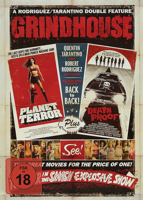 Grindhouse Doublefeature: Planet Terror / Death Proof DVD