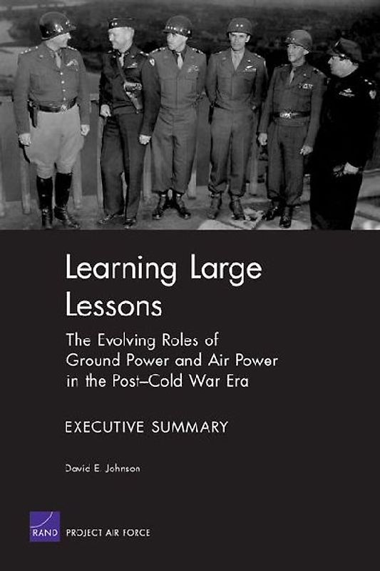 Learning Large Lessons