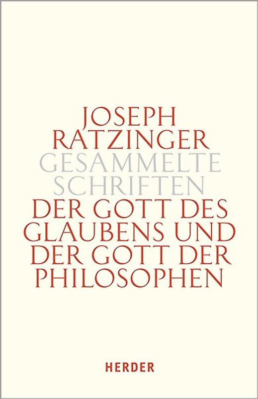 Der Gott des Glaubens und der Gott der Philosophen