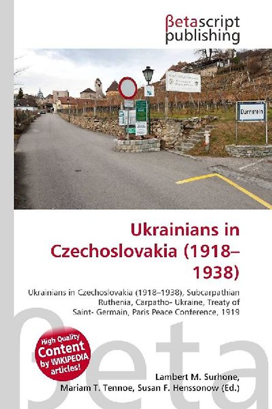 Ukrainians in Czechoslovakia (1918-1938)