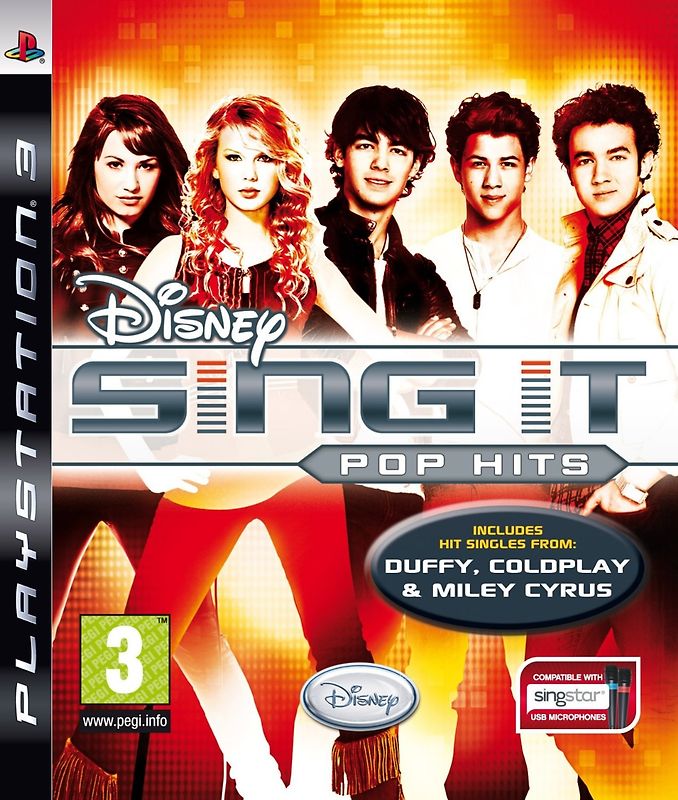 Disney Sing It: Pop Hits [Internationale Version] PlayStation 3
